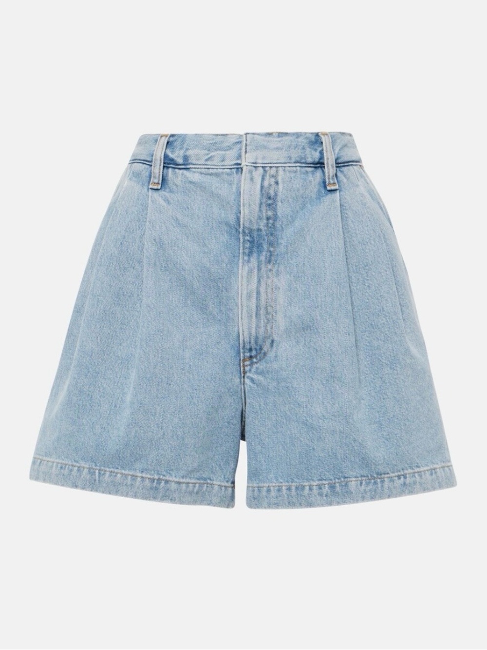 Agolde Becker High-Rise Denim Shorts